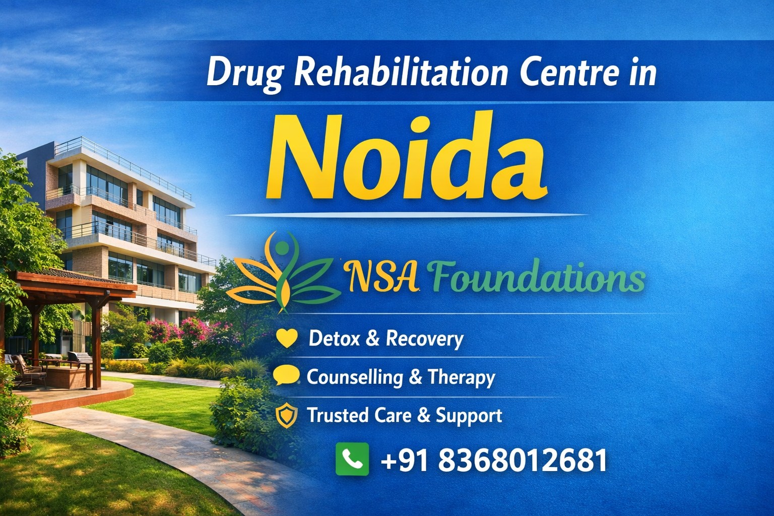 Drug Rehabilitation Centre in Noida